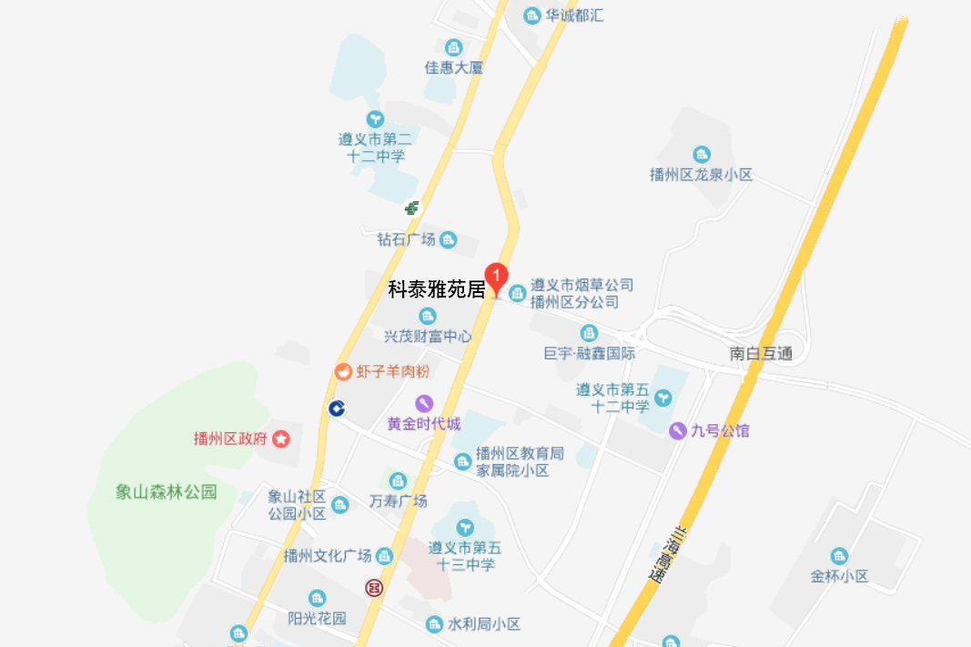 位置交通图